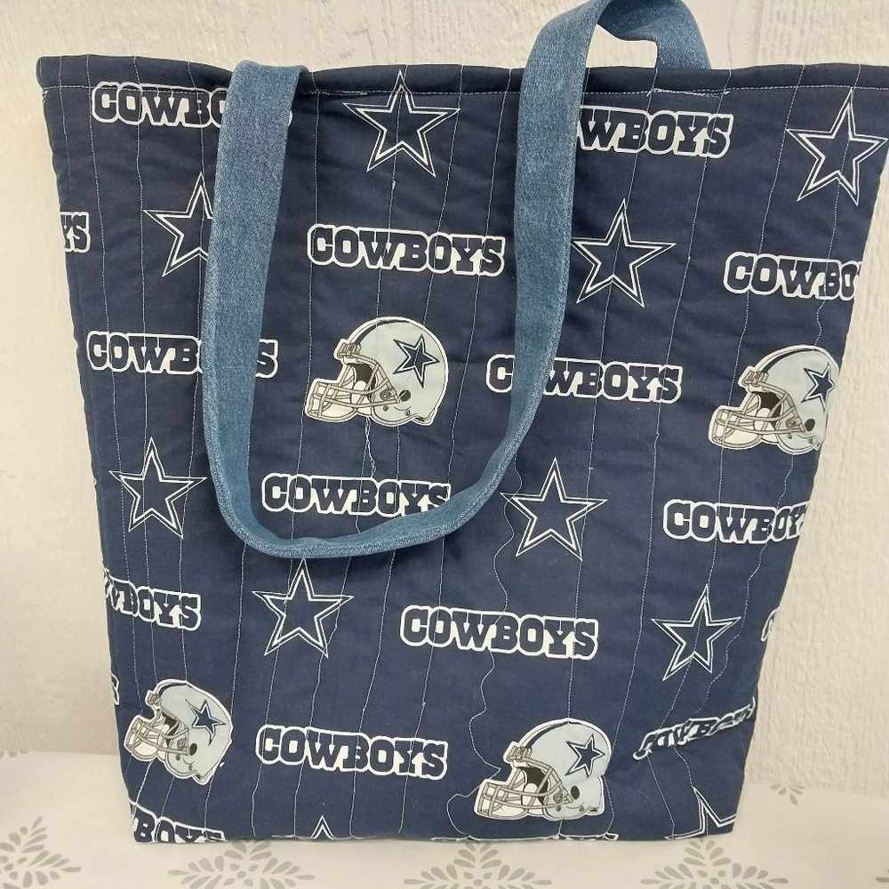 Custom made Dallas Cowboys tote